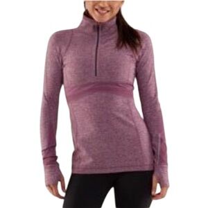 Lululemon Half Zip Long Sleeve Top Size 6